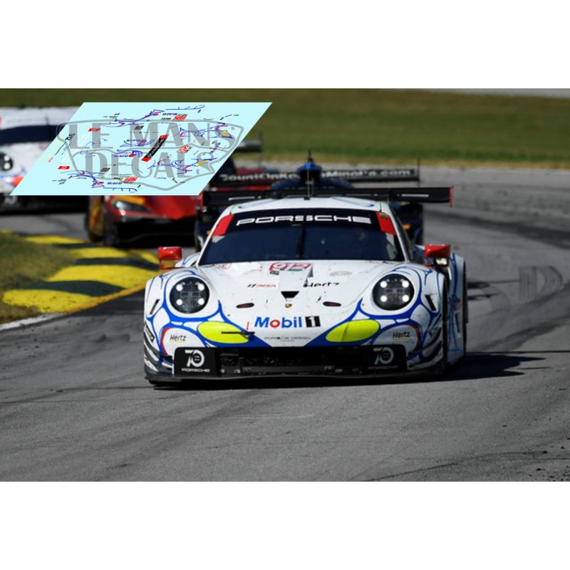 Porsche 991 RSR - IMSA Road Atlanta Petit Le Mans 2018 nº912 - LEMANSDECALS