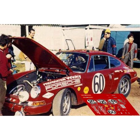 Porsche 911S - Le Mans 1968 nº 60