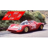 Ferrari Dino 206S - Targa Florio 1968 nº206