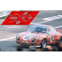 Porsche 911 RSR - Le Mans 1973 nº49
