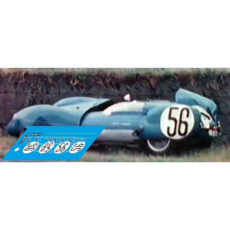 Lotus XI eleven - Le Mans 1958 nº56