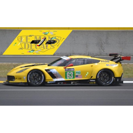 Corvette C7R Z06 - Le Mans 2017 nº63