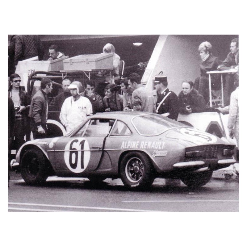 Decals Alpine A110 Le Mans 1968 51 61 1:32 1:24 1:43 1:18 slot calcas 