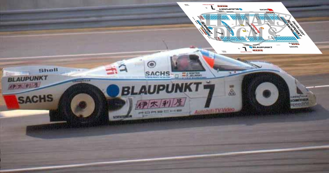 Decals Porsche 962C Le Mans 1989 1:32 1:43 1:24 962 slot repsol kremer calcas 