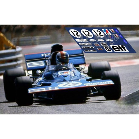 Tyrrell 002 - GP Francia 1971 nº12