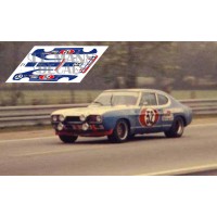 Ford Capri RS2600 - Le Mans 1972 nº52