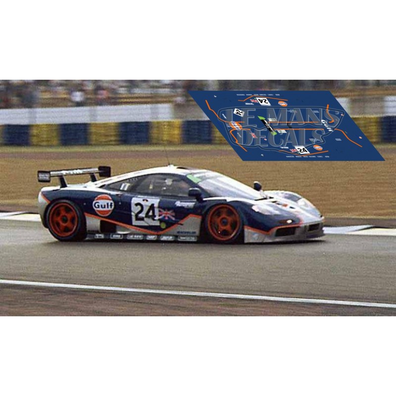 Superslot Mc laren f1 gtr #51 24h hours Le Mans 1995 ENVIO GRATIS!!! 