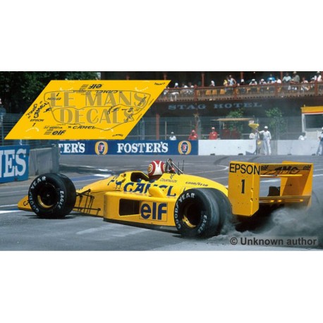 Lotus 100T NSR Formula  Slot - Monaco GP 1988 nº1