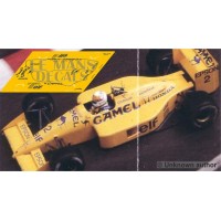 Lotus 100T NSR Formula  Slot - GP Monaco 1988 nº2