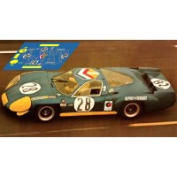 Alpine A220  - Le Mans 1969 nº28