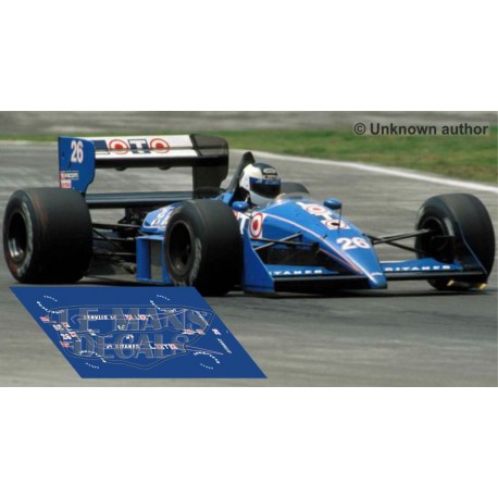 Ligier JS31 NSR Formula Slot - Belgium GP 1988 nº25