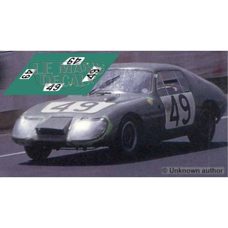 Austin Healey Sprite LM - Le Mans 1965 nº49
