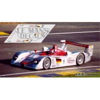 Audi R8 LMP  - Le Mans 2002 nº1