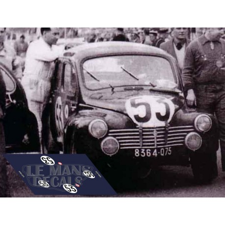 Renault 4-4 / 4CV - Le Mans 1951 nº53