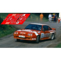 Opel Manta 400 - Rallye Wallonie 1984 nº1