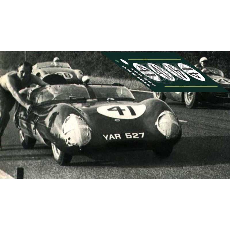 Decals Lotus XI Eleven Le Mans 1957 41 42 55 62 1:32 1:24 1:43 1:18 slot calcas 