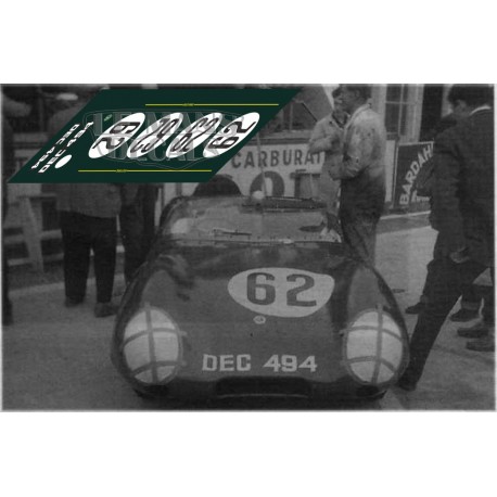Decals Lotus XI Eleven Le Mans 1957 41 42 55 62 1:32 1:24 1:43 1:18 slot calcas 