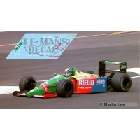 Benetton B189 - GP Inglaterra 1989 nº19