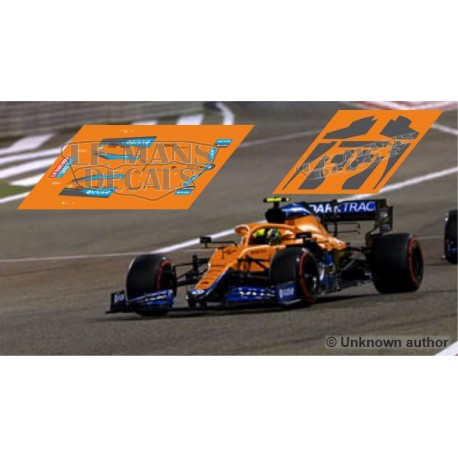 McLaren MCL35M Policar Slot - Bahrain GP 2021 nº4 + CARBON