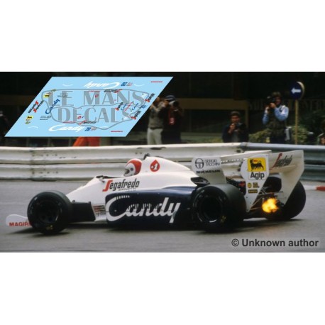 Toleman TG184 - GP Monaco 1984 nº20