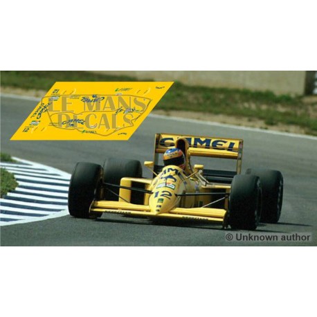 Lotus 102 - GP España 1990 nº11