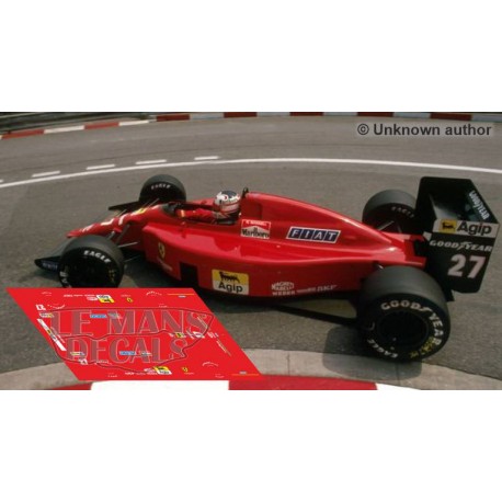 Ferrari 640 Scaleauto Slot - GP Monaco 1989 nº27