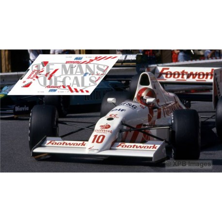 Arrows A11 Scaleauto Slot - Monaco GP 1990 nº10