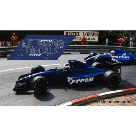 Tyrrell 018 Scaleauto Slot - Monaco GP 1989 nº3