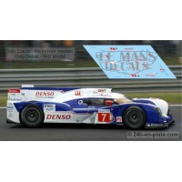Toyota TS030 - Le Mans 2012 nº7