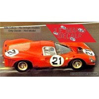 Ferrari 330 P4 - Test Le Mans 1967 nº21