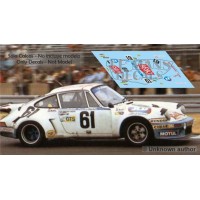 Calcas Porsche 911S Le Mans 1970 1:32 1:24 1:43 1:18 911 slot decals 