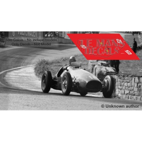 Ferrari 500 F2 - Belgian GP 1953 nº10