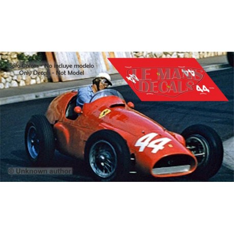 Ferrari 625 F1 - Monaco GP 1955 nº44