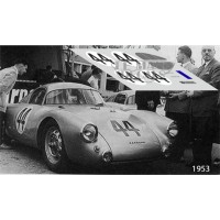 Porsche 550 Coupe - Le Mans 1953 nº44