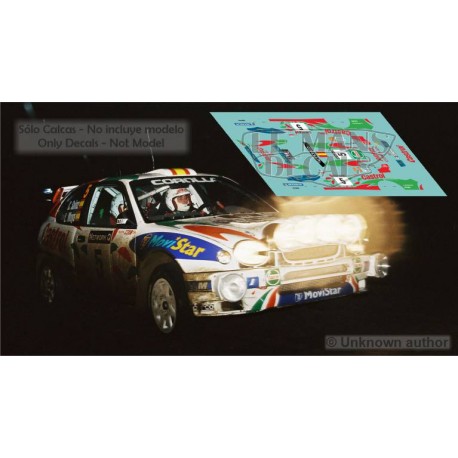 Toyota Corolla WRC - British Rallye 1998 nº5