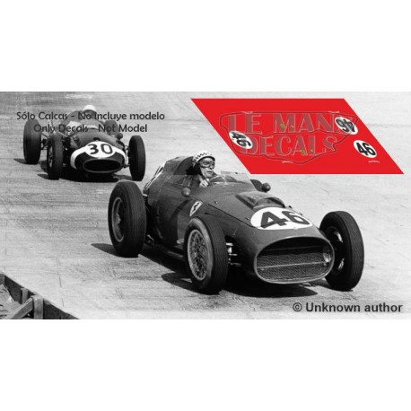 Ferrari 246 F1 - GP Monaco 1959 nº46