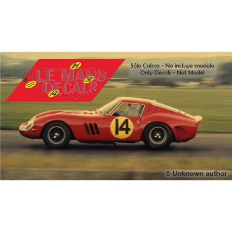 Ferrari 250 GTO - Tourist Trophy 1963 nº14