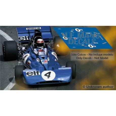 Tyrrell 003 - French GP  1972 nº4
