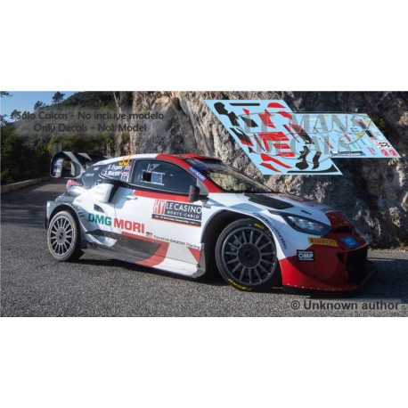 Toyota Yaris Rally1 - Rallye Montecarlo 2022 nº33