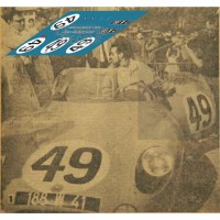 Calcas Rene Bonnet Djet Le Mans 1962 1:32 1:43 1:24 1:18 64 87 slot decals 