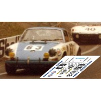 Porsche 911S - Le Mans 1970 nº 63