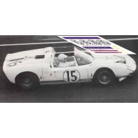 Ford GT40 Roadster - Le Mans 1965 nº 15