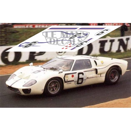 Ford MkII B - Le Mans 1967 nº 6