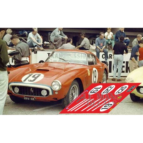Ferrari 250 GT SWB - Le Mans 1960 nº19