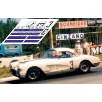 Corvette C1 - Le Mans 1960 nº3
