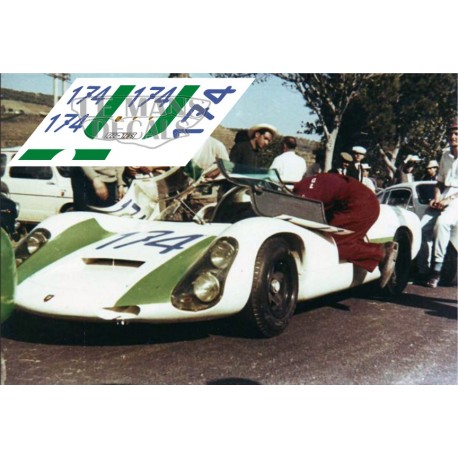 Porsche 910 - Targa Florio 1967 nº 174