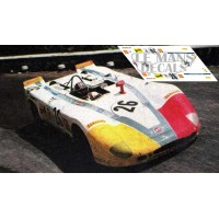 Decal Porsche 908/02 n°20 LM 69 decal starter 1/43°  