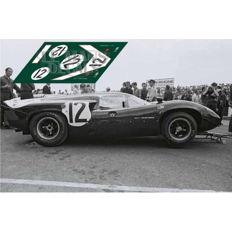 Lola T70 MkIII - Le Mans 1967 nº12