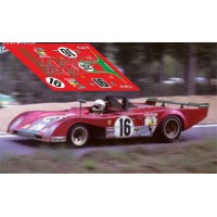 Ferrari 312 pb #16 2nd 24h 1973 Lemans Merzario pace con vitrina 1:43 Altaya 