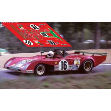 Ferrari 312PB - Le Mans 1973 nº16